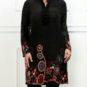 Bohemian print tunic 2X